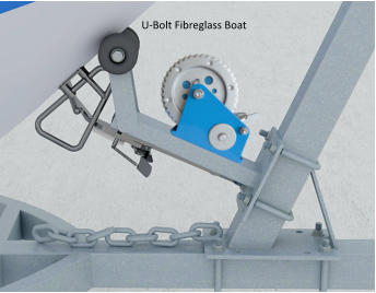 U-Bolt Fibreglass Boat